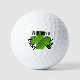 Balles De Golf Boules de golf Lucky Clover à quatre feuilles pers