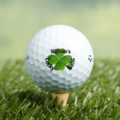 Balles De Golf Boules de golf Lucky Clover à quatre feuilles pers (T-shirt Insitu)