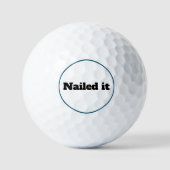 Balles De Golf Boules de golf Lucky par dalDesignNZ (Recto)