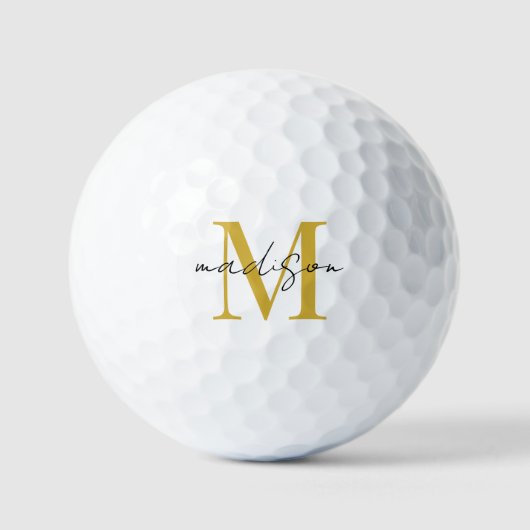 Balles De Golf Boules de golf Monogramme Noor (Recto)