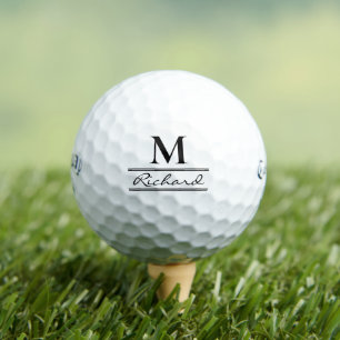 Balles De Golf Boules de golf monogrammées - Logo/Nom Personnalis