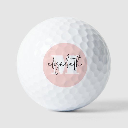 Balles De Golf Boules de golf monogrammes (Recto)