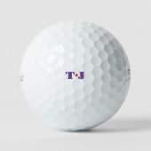 Balles De Golf Boules de golf monogrammes (Recto)