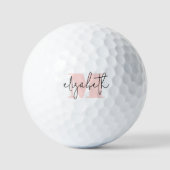 Balles De Golf Boules de golf monogrammes (Recto)