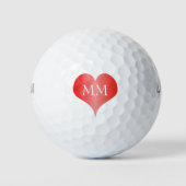 Balles De Golf Boules de golf monogrammes (Devant)