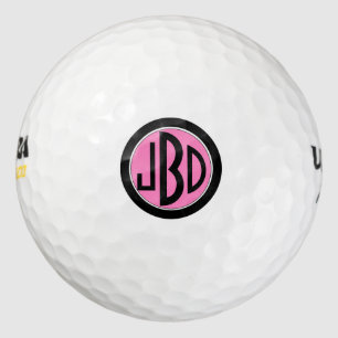 Balles De Golf Boules de golf monogrammes pour ELLE