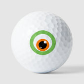 Balles De Golf Boules de golf Monster Eye (Recto)
