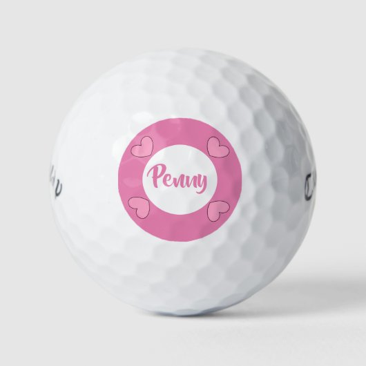 Balles De Golf Boules de golf #Penny par dalDesignNZ (Devant)