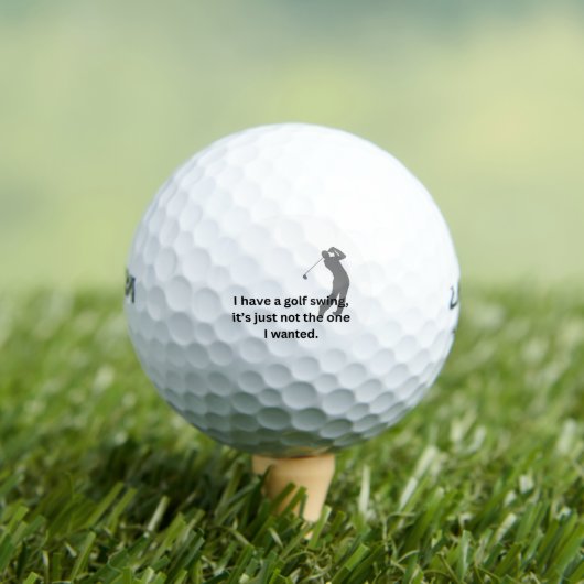 Balles De Golf Boules de golf personnalisées - Conception unique (T-shirt Insitu)