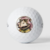 Balles De Golf Boules de golf personnalisées Happy Monkey Callawa (Devant)