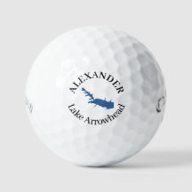 Boules de golf personnalisées Lake Arrowhead