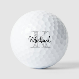 Balles De Golf Boules de golf personnalisées, Monogramme personna