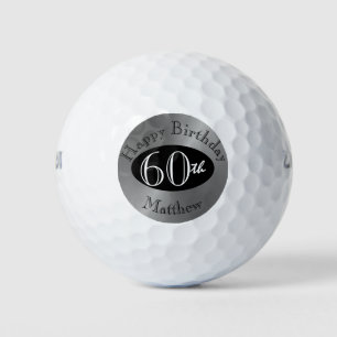 Balles De Golf Boules De Golf Personnalisées Pour 60e Anniversair