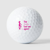 Balles De Golf Boules de golf pour dames personnalisées (Recto)