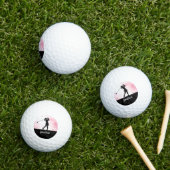 Balles De Golf Boules de golf pour femmes personnalisées (Herbe in situ)