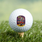 Balles De Golf Boules de golf Rat Fink (T-shirt Insitu)