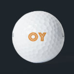 Balles De Golf Boules-Oy juives Vey de Cadeau-Sport-Golf<br><div class="desc">Boules de golf,  Oy et Vey,  pour vous aider à obtenir votre kvetch intérieur tout en pratiquant. Cadeau juif d'humour d'amusement.</div>