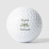 Balles De Golf Bouquet de eucalyptus rustique en cadeau de mariag (Recto)