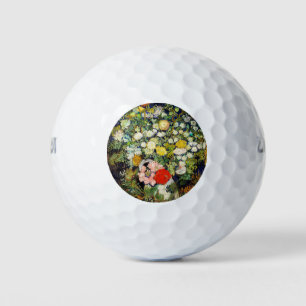Balles De Golf Bouquet de fleurs dans un vase