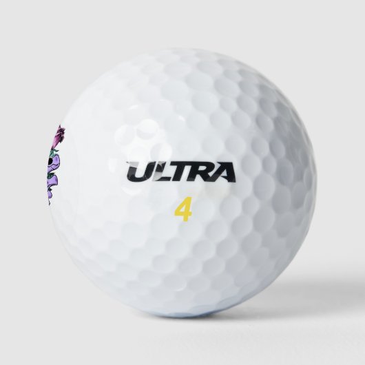 Balles De Golf Bouquet gothique Golf Balls (Logo)