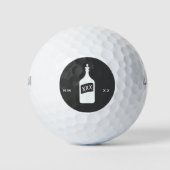 Balles De Golf Bouteille de Rum Golf Ball pack ! (Devant)