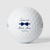 Balles De Golf Bow Tie Best Man (Devant)