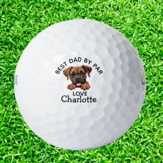 Balles De Golf Boxer Puppy 
