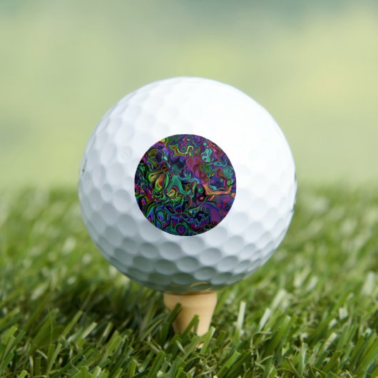 Balles De Golf Brain Melt Golf Balls (T-shirt Insitu)