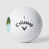 Balles De Golf Branche de palmier (Logo)