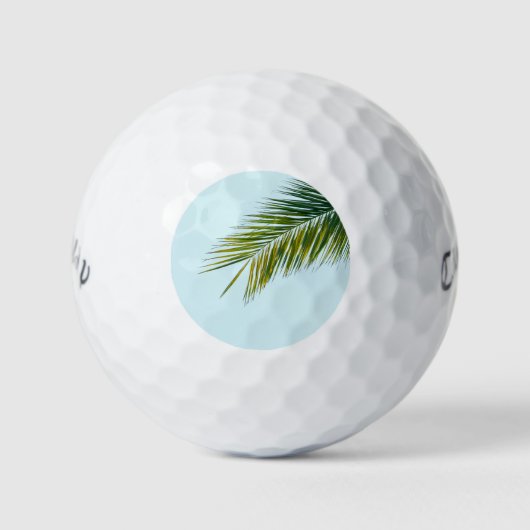 Balles De Golf Branche de palmier (Devant)