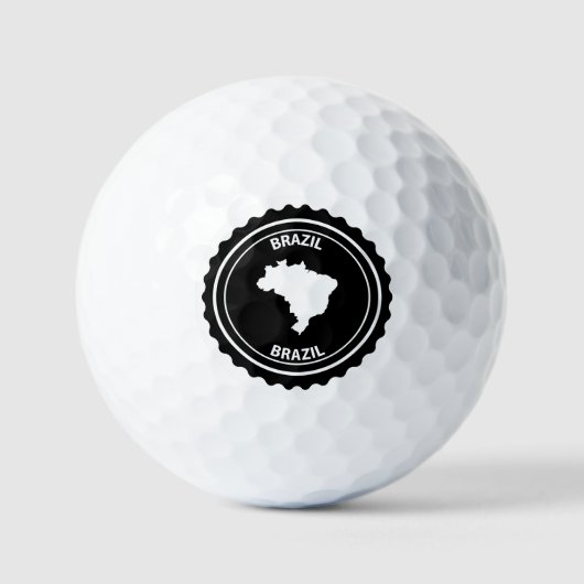 Balles De Golf Brésil (Recto)