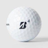 Balles De Golf Bridgestone e6 3 Pack Affaires Professionnelles (Logo)