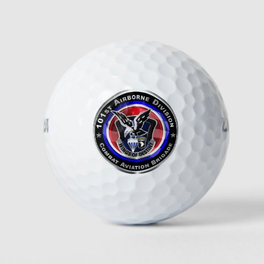 Balles De Golf Brigade d'aviation de combat de la 101e division a (Devant)
