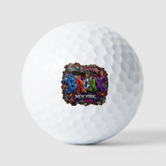 Balles De Golf Bronx New York graffiti urbain art de rue