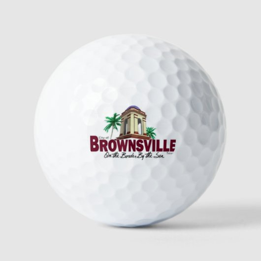 BALLES DE GOLF BROWNSVILLE TEXAS (Recto)
