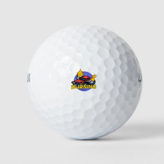 Balles De Golf Brûler (Devant)