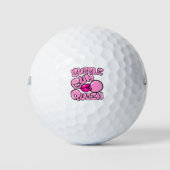 Balles De Golf Bubblegum Queen (Devant)