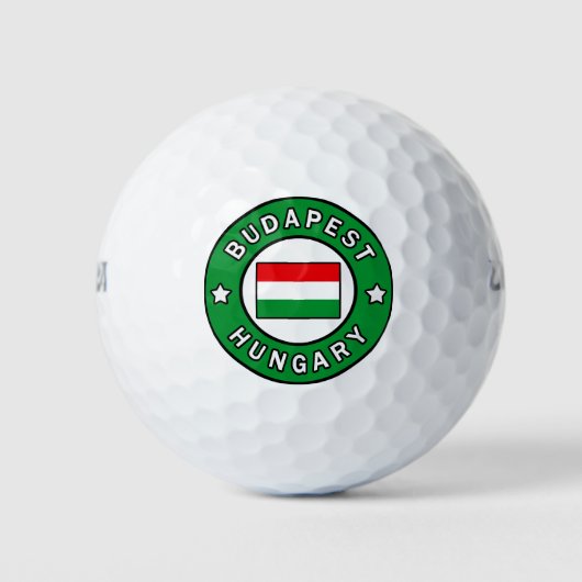 Balles De Golf Budapest Hongrie (Devant)