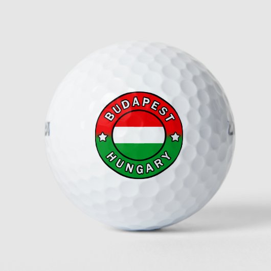 Balles De Golf Budapest Hongrie (Devant)