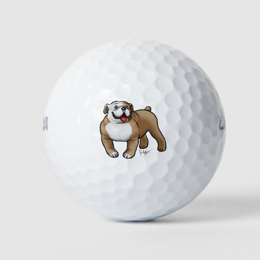 Balles De Golf Bulldog anglais (Devant)