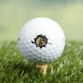 Balles De Golf Bulldog Golf Balls (T-shirt Insitu)