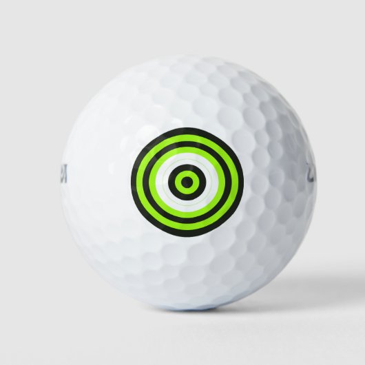Balles De Golf Bullseye (Devant)