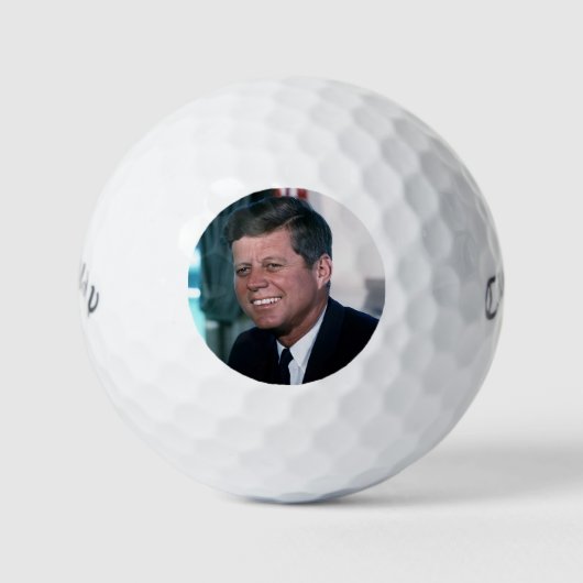 Balles De Golf Bureau ovale du président John F. Kennedy (Devant)