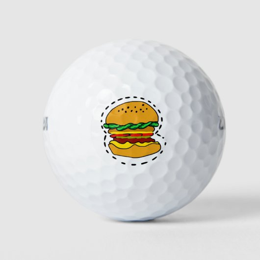 Balles De Golf burger  (Devant)