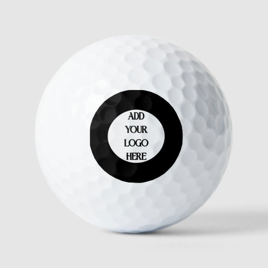 Balles De Golf Business Logo Custom  (Recto)