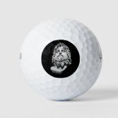 Balles De Golf Buste gréco-romain (Devant)