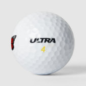 Balles De Golf Butterfly Monarch Abstract Artistic Line Art (Logo)