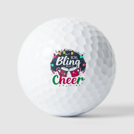 Balles De Golf "Buy the Bling, Bring the Cheer." (Recto)