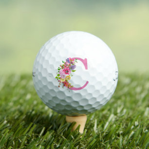 Balles De Golf C Floral