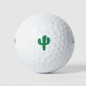 Balles De Golf Cactus souriant (Devant)
